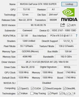 gTx1070跑分gtx1650的简单介绍