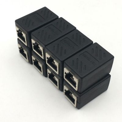 RJ45传输介质（传输介质采用rj45头制作连接器件）