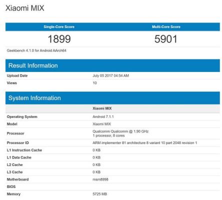 关于小米min2跑分的信息-图1 关于小米min2跑分的信息-图1