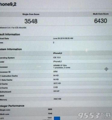 关于iphone7的cpu跑分的信息-图2 关于iphone7的cpu跑分的信息-图2