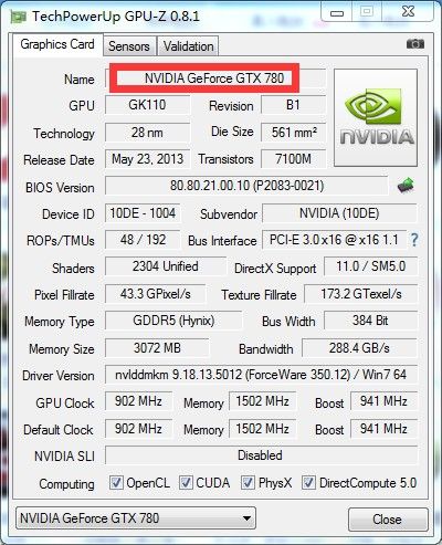关于gtx780冰龙跑分的信息