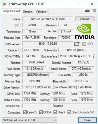 关于冰龙1080显卡跑分的信息-图3 关于冰龙1080显卡跑分的信息-图3