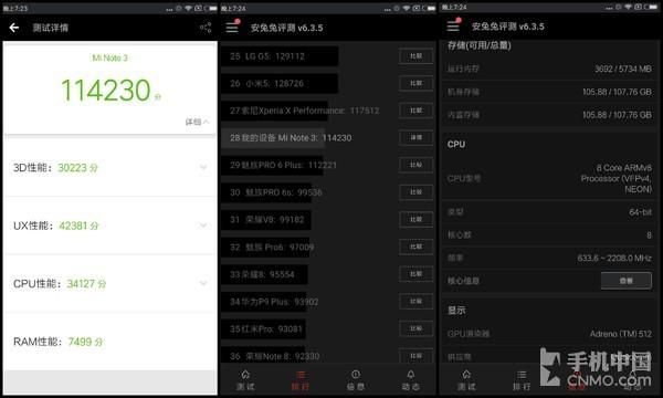 小米note3标配版跑分的简单介绍-图3 小米note3标配版跑分的简单介绍-图3