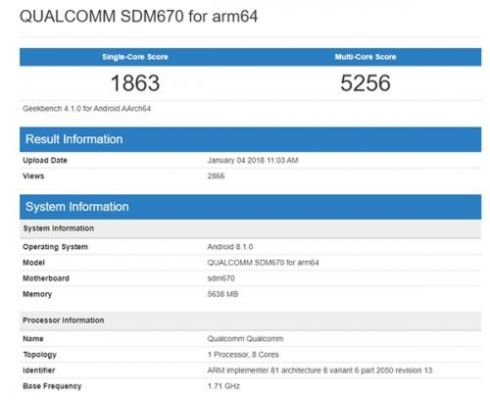包含骁龙670跑分图片的词条-图1 包含骁龙670跑分图片的词条-图1