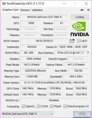 1080ti跑分的简单介绍-图1 1080ti跑分的简单介绍-图1