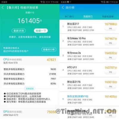 荣耀v10评测跑分的简单介绍