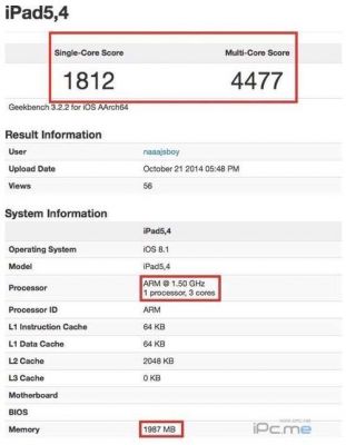 ipadair用什么跑分的简单介绍