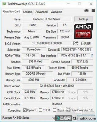 关于rx460跑分曝光的信息