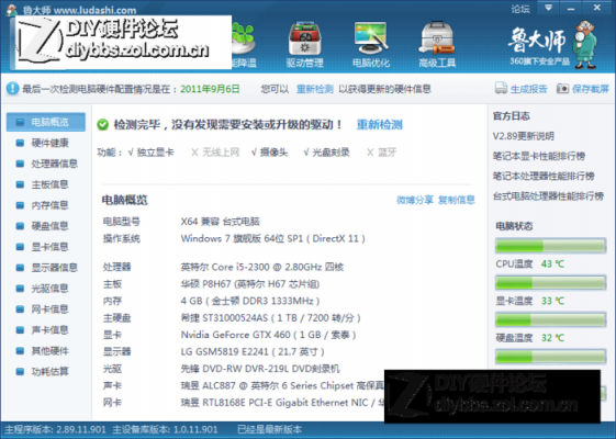 关于显卡那个跑分软件的信息