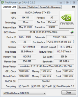 gtx670跑分多少的简单介绍