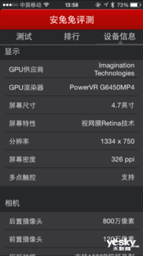 关于iphone6跑分低的原因的信息