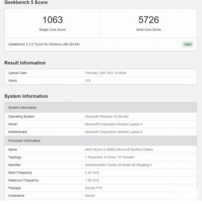 laptopsurface跑分的简单介绍