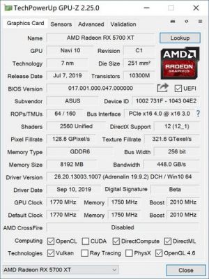 华硕5700XT跑分28万的简单介绍-图2 华硕5700XT跑分28万的简单介绍-图2