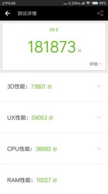 小米6安兔兔跑分多少的简单介绍-图1 小米6安兔兔跑分多少的简单介绍-图1