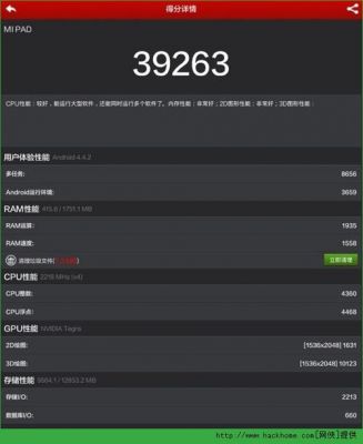小米平板象棋跑分的简单介绍