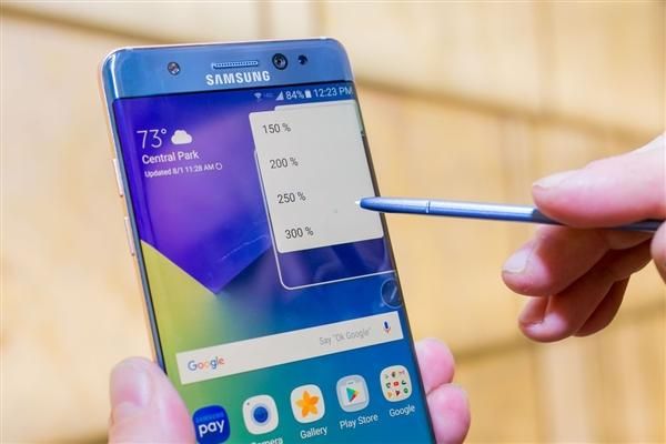 三星nnote7跑分的简单介绍