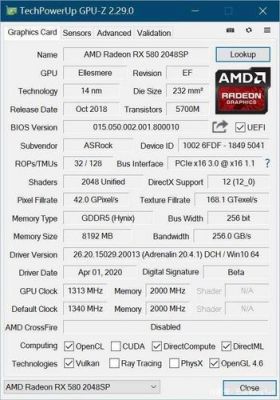 amdrx580跑分的简单介绍