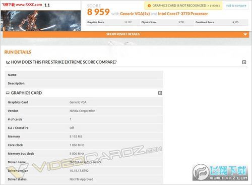 关于gtx10803dmark跑分的信息