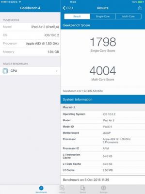 关于平板苹果跑分多少时间的信息-图2 关于平板苹果跑分多少时间的信息-图2