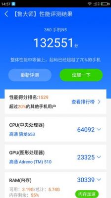 关于鲁大师最新跑分低了的信息-图3 关于鲁大师最新跑分低了的信息-图3