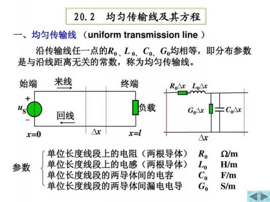 均匀传输线的定义（均匀传输线的分布参数有几个）-图3