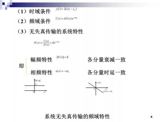 无失真传输系统条件(无失真传输的概念)-图3 无失真传输系统条件(无失真传输的概念)-图3