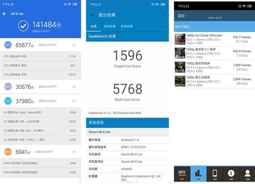 小米8普通版跑分的简单介绍