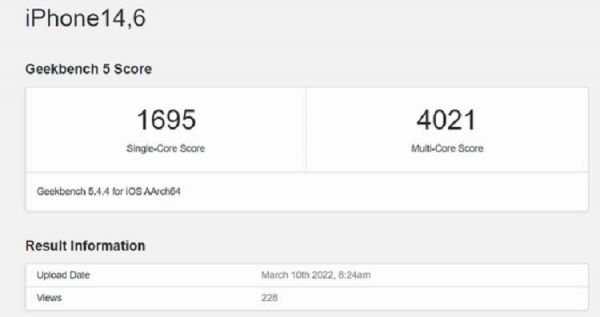 iphonese64跑分的简单介绍