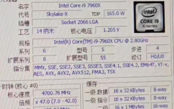 6950xcpuz跑分（6950x cpuz）